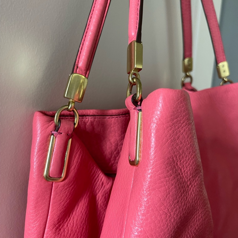 Coach Madison Phoebe Shoulder Bag, Coral Leather - Picture 3 of 6